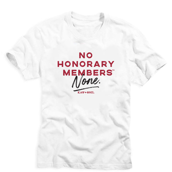 Kappa Alpha Psi No Honorary Members Tee-FINAL SALE – Nupemall