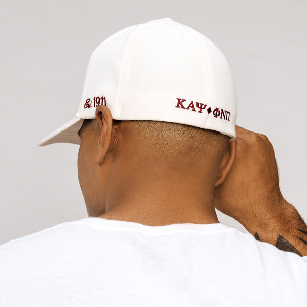of Flex Alpha Arms – Kappa Coat Psi (Cream) Fitted Hat Nupemall