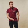 Kappa Alpha Psi 3-Letter Zip Performance Polo (Krimson)