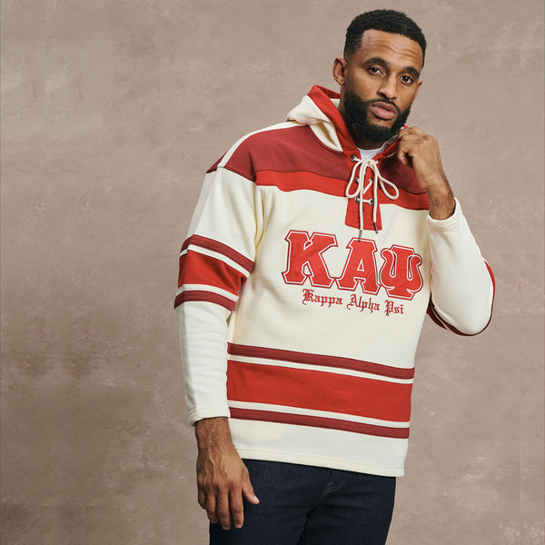 Kappa Alpha Psi Hooded Lace-up Pullover