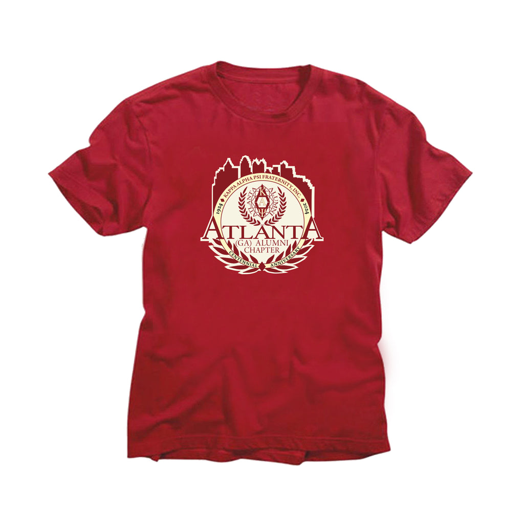 Atlanta Alumni Short Sleeve Logo Tee (Krimson)