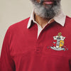 Kappa Alpha Psi Coat of Arms Long Sleeve Rugby Polo