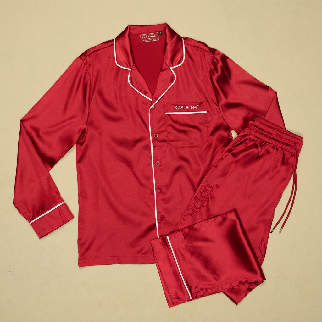 Kappa Alpha Psi Satin Pajama Set