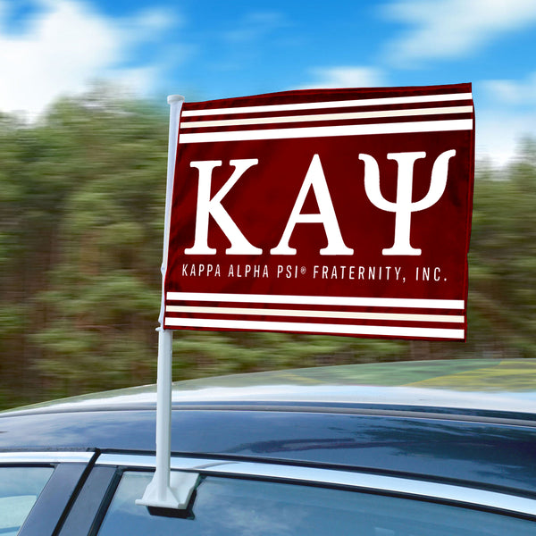 Kappa Alpha Psi Car Flag