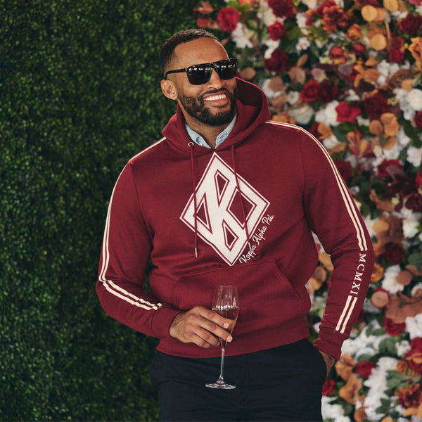 Kappa Alpha Psi Diamond K Striped Hoodie