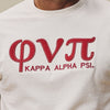 Kappa Alpha Psi Old Skool Phi Nu Pi Felt Tee