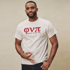 Kappa Alpha Psi Old Skool Phi Nu Pi Felt Tee