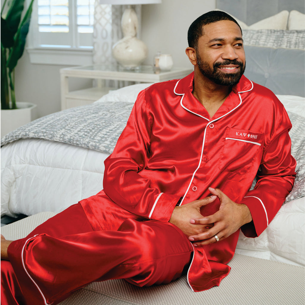 Kappa Alpha Psi Satin Pajama Set