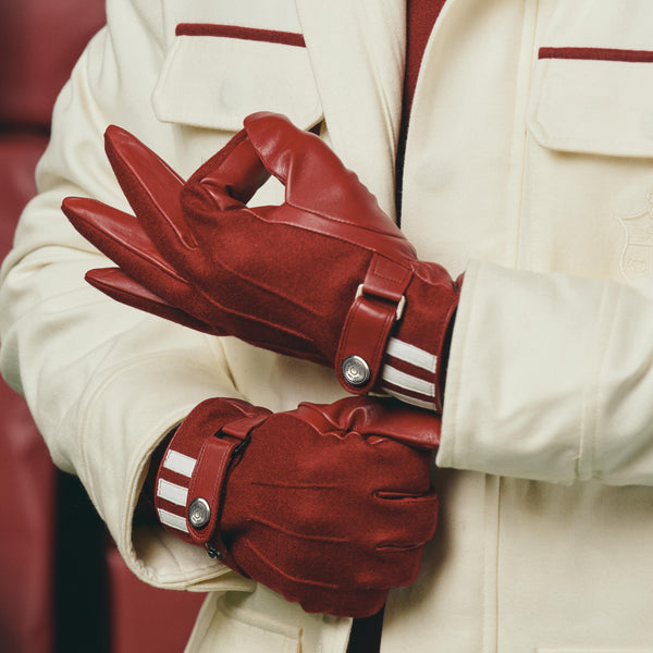 Kappa Alpha Psi Signature Striped Gloves