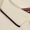 Kappa Alpha Psi Striped Diamond 3-Letter Polo (Cream)