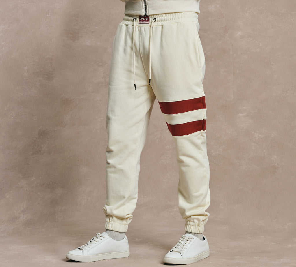 Kappa Alpha Psi Champions Striped Fleece Joggers