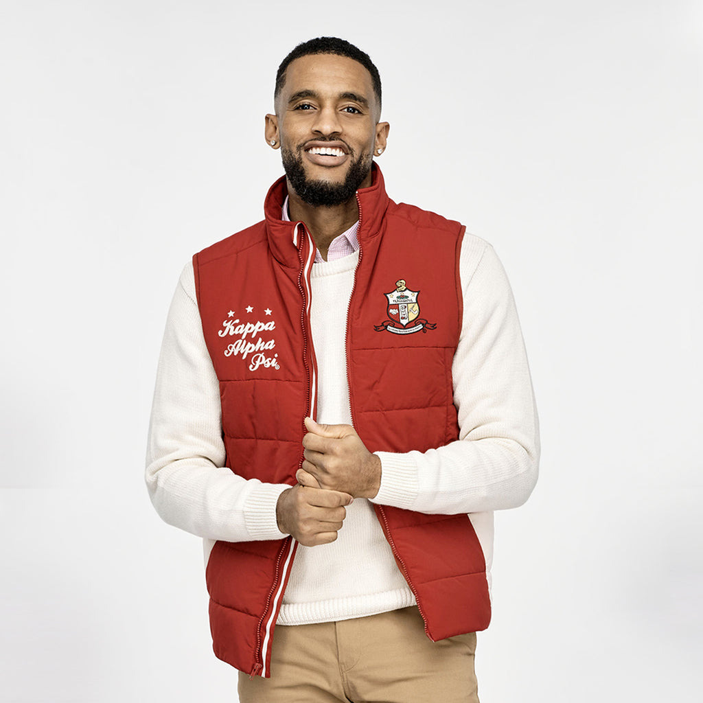 Arms Nupemall of Vest-FINAL Puffer Kappa SALE Coat – Alpha Psi