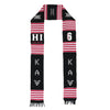 Kappa Alpha Psi CUSTOM Kente Graduation Stole (Red)