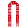 Kappa Alpha Psi CUSTOM Kente Graduation Stole (Red)