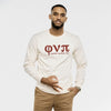 Kappa Alpha Psi Long Sleeve Old Skool Phi Nu Pi Felt Tee