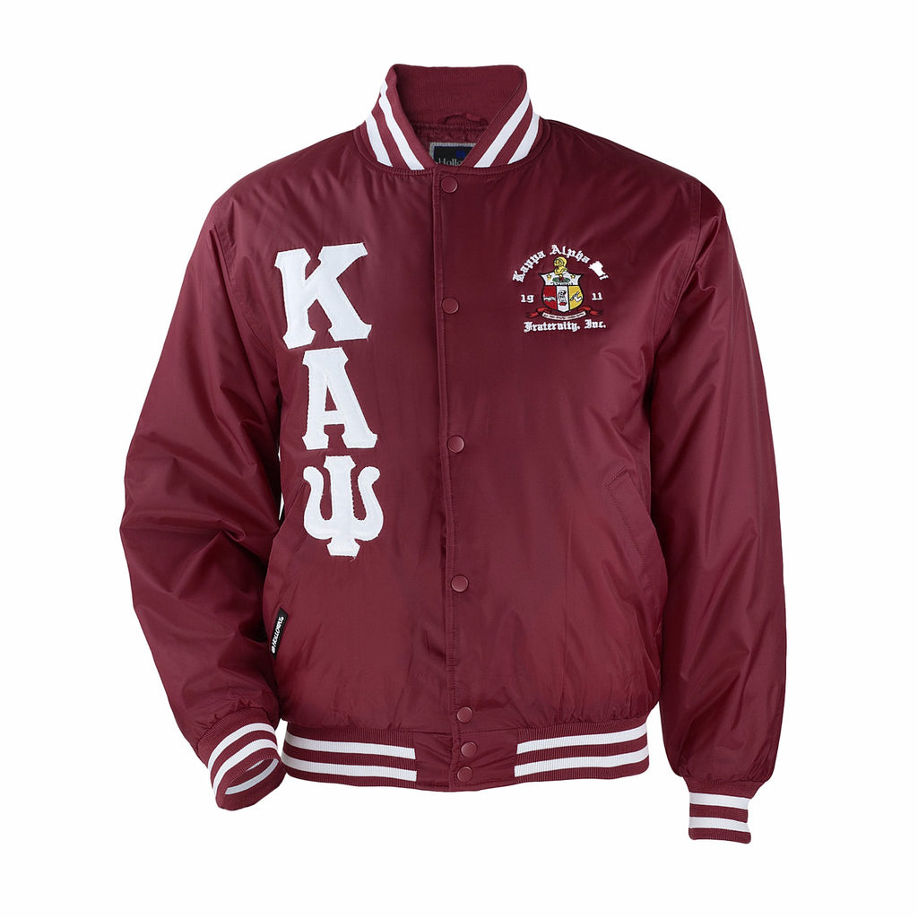 trui breuk barbecue Kappa Alpha Psi Baseball Jacket (Krimson) – Nupemall
